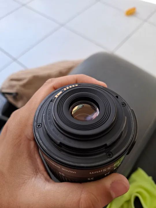 Lente Canon EFS 18-55mm - Foto 2