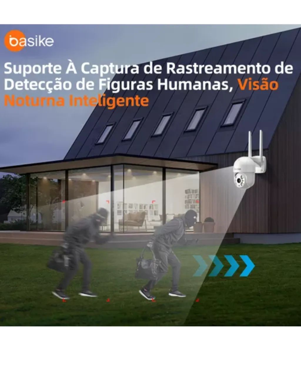 Câmera Wifi Segurança Externa Resistente á Água - Foto 3