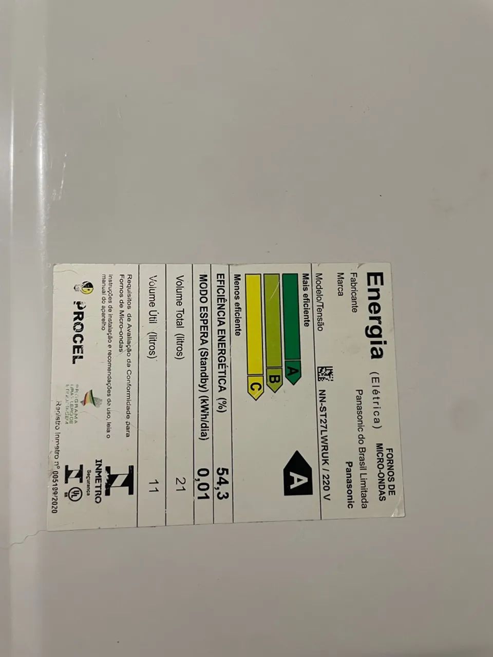 Microondas Panasonic (220v) - Foto 3