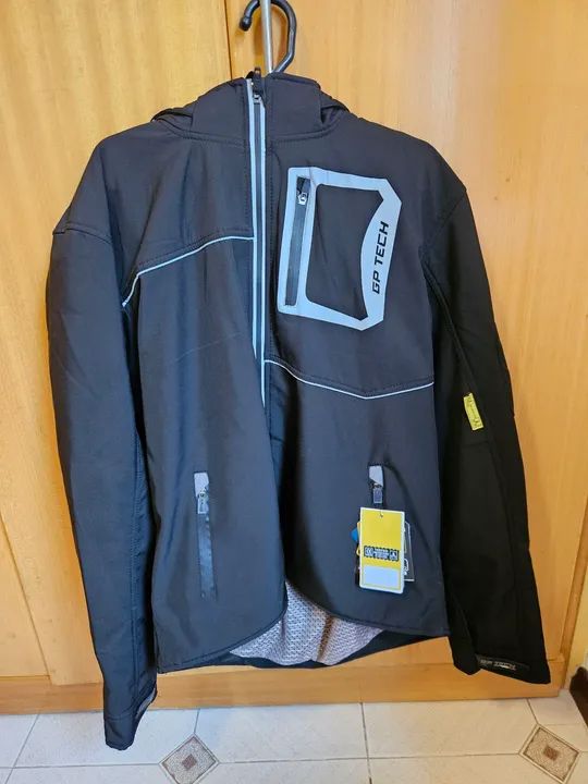 Jaqueta de Moto GP Tech - Preta