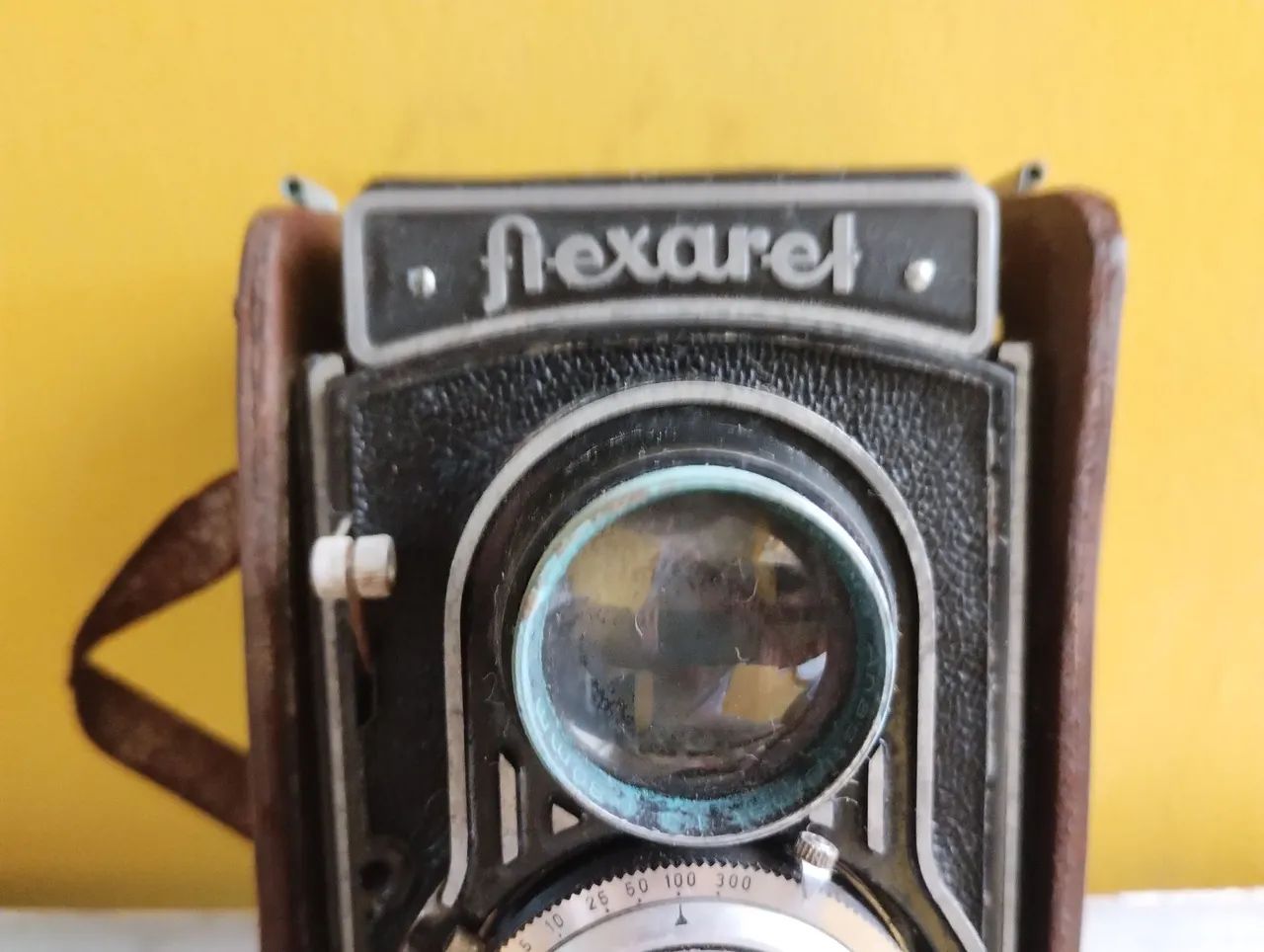 Câmera antiga auto flex com case