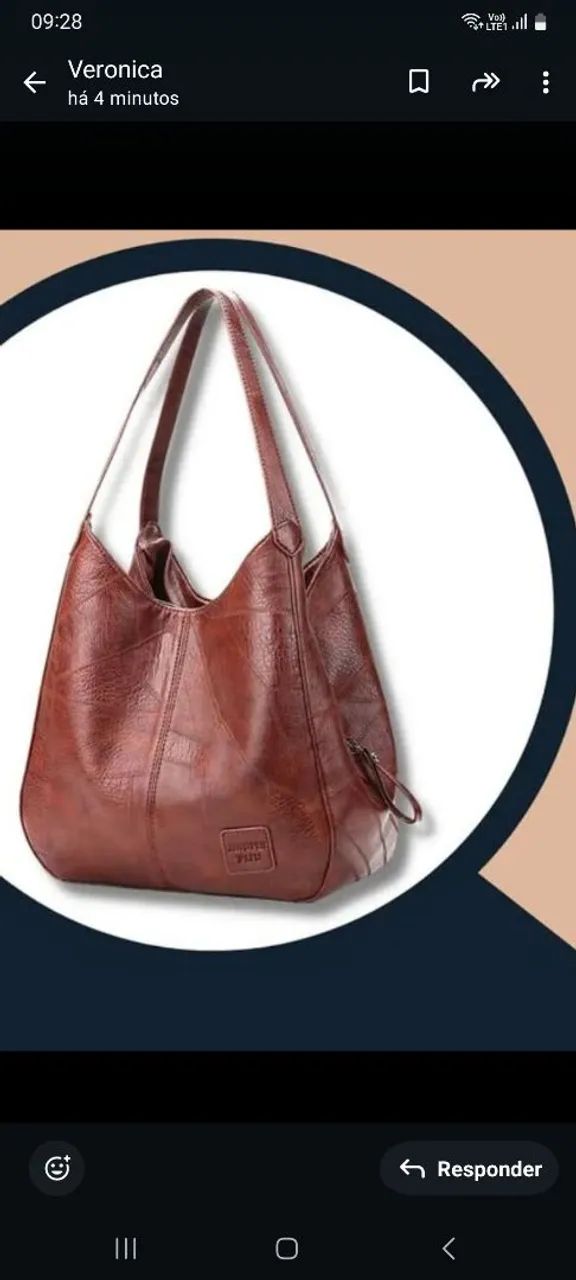 Bolsa ombro + bota cano baixo +sapato - Foto 2