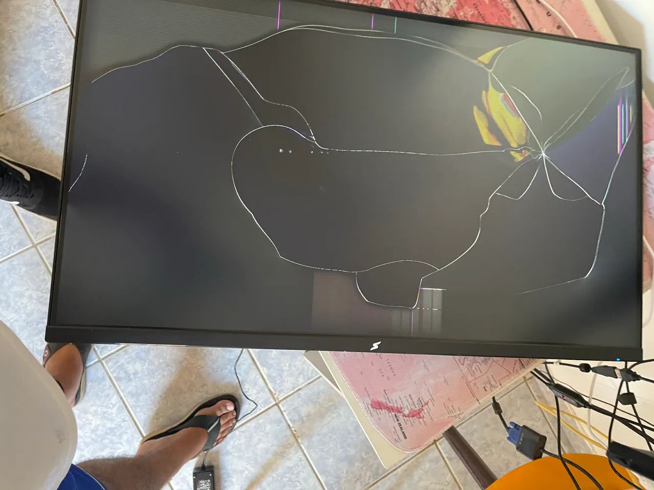 Monitor superframe 32 polegadas 75hz para retirada de peças - Foto 2