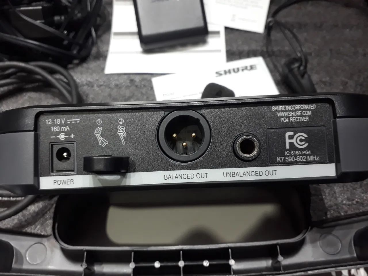 Microfone Sem Fio Shure - Kit Completo - Foto 2