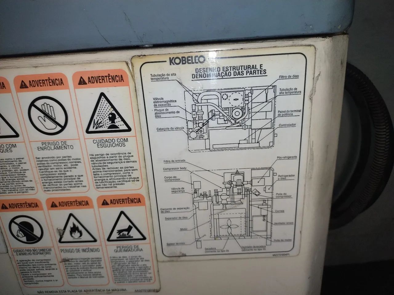 Compressor de parafuso usado mais funcionando  - Foto 5