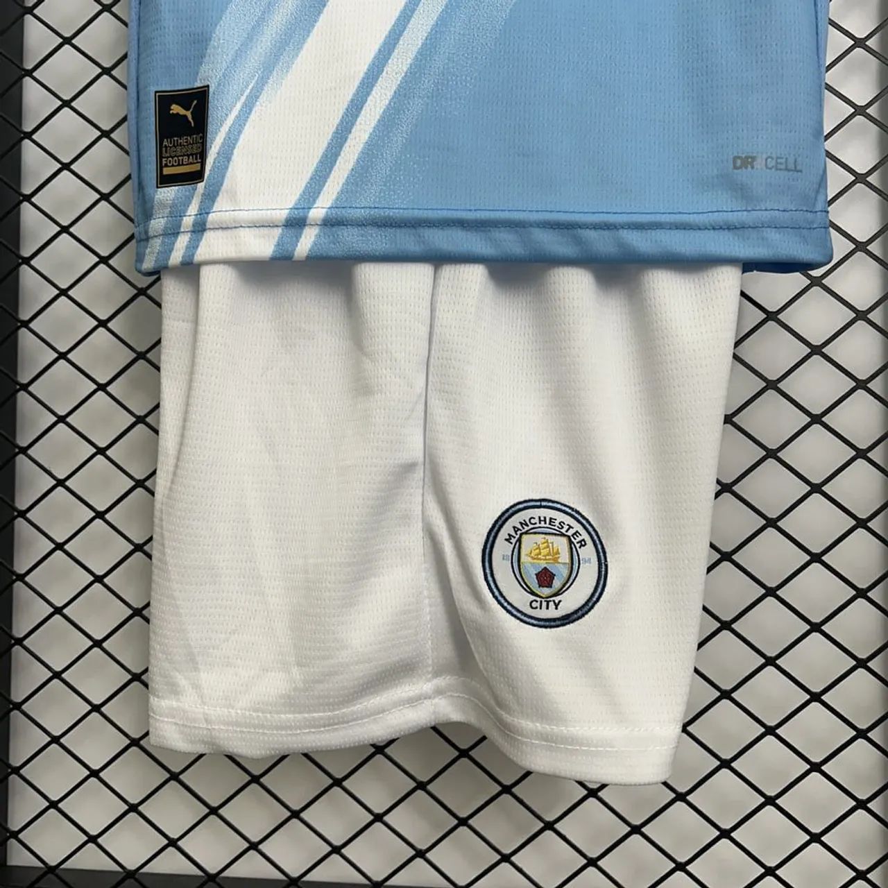 Conjunto Kit Manchester City I Infantil/juvenil 25/26 2 a 13 Anos  - Foto 3