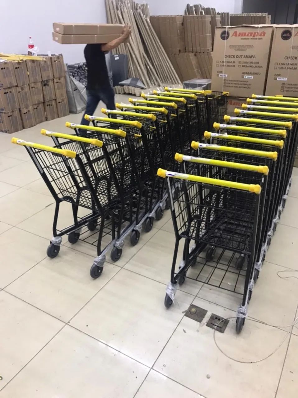 Carrinho   cesta  - Foto 2