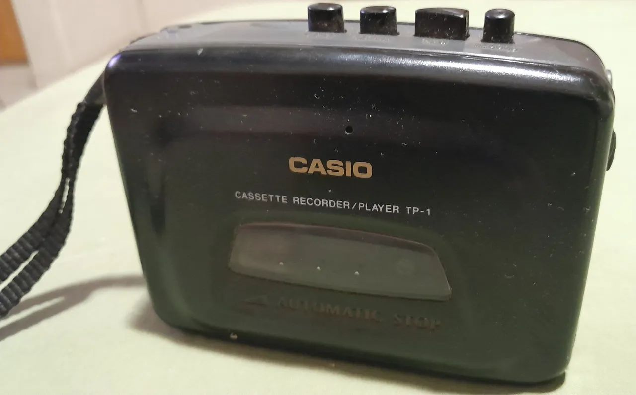 Casio Cassette Recorder/player Tp-1