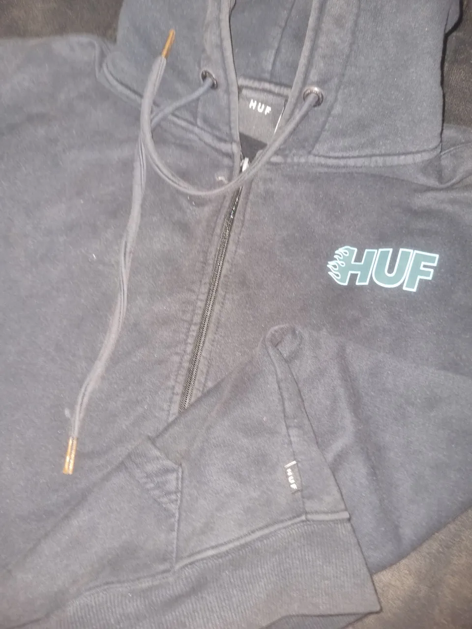 Moletom com zíper Huf