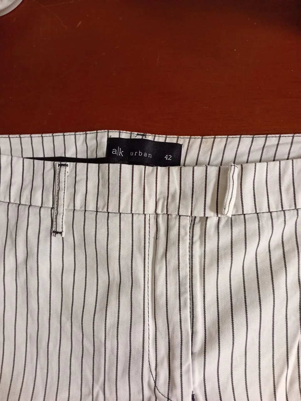 Calça social listrada AK Urban Número 42