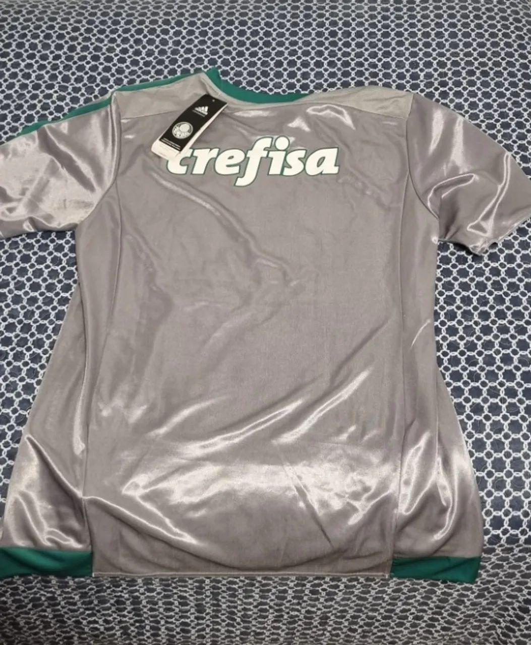 Camisa 3 Palmeiras 2015 autografada  - Foto 2