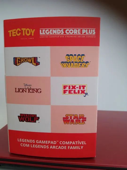 TecToy Legends Core Plus - Console de jogos retrô com 100 jogos! - Foto 4