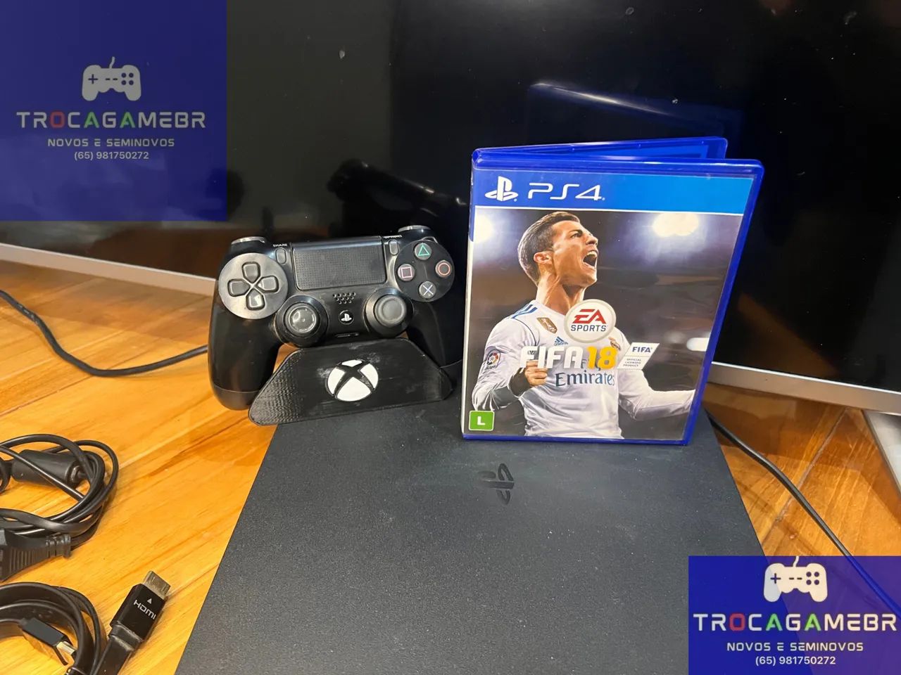 ps4 FIFA2018付き FIFA 18 Standard Edition PS4 (Físico) | Frete grátis