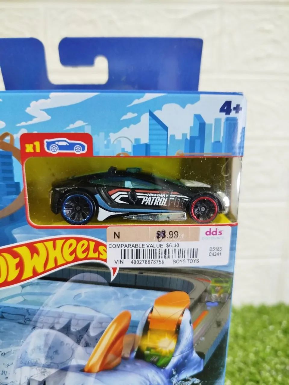 Hotwheels Pista Lançador tubarão Mattel Brinquedos meninos - Foto 2