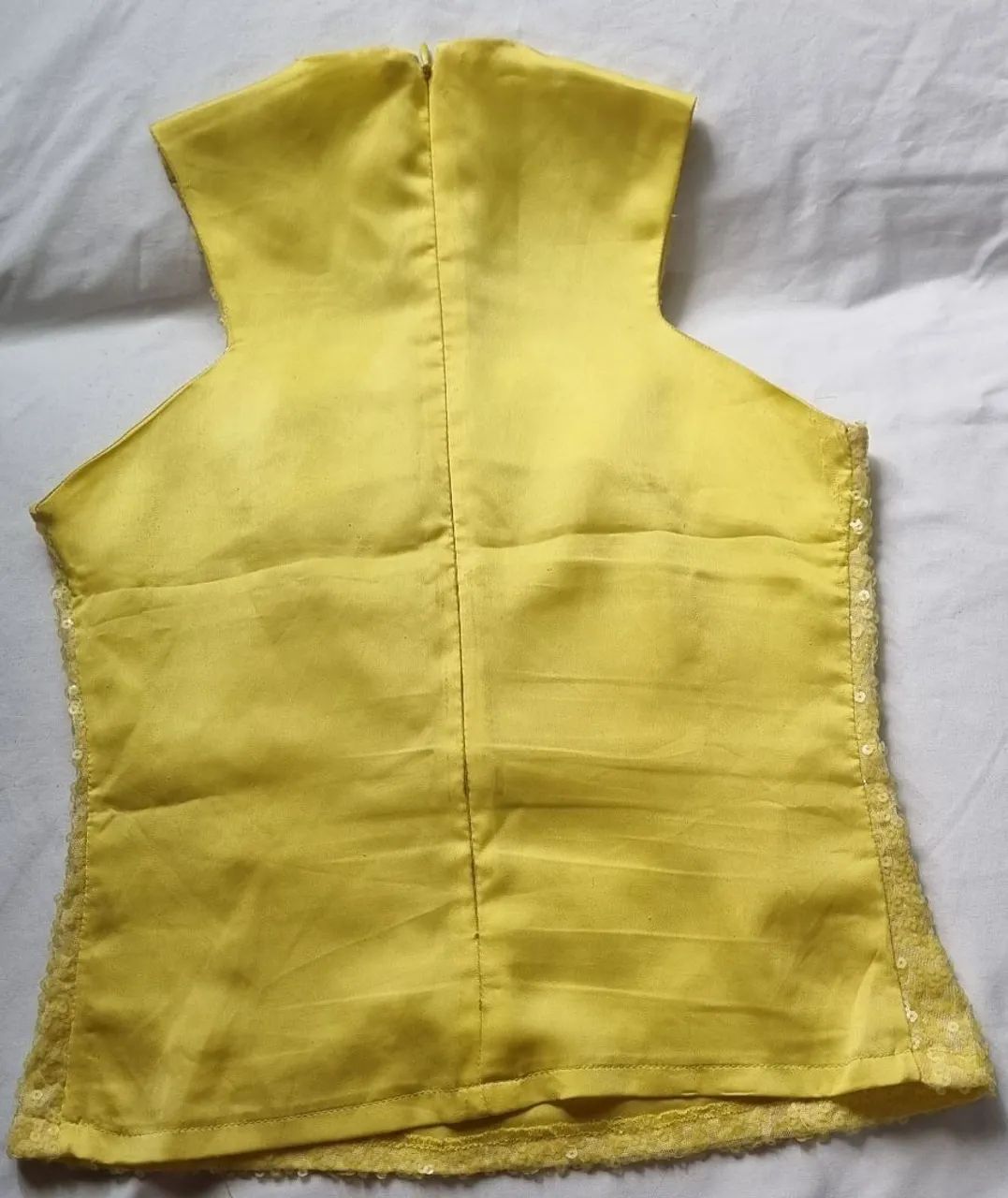 Blusa brilho PP amarela - Foto 5