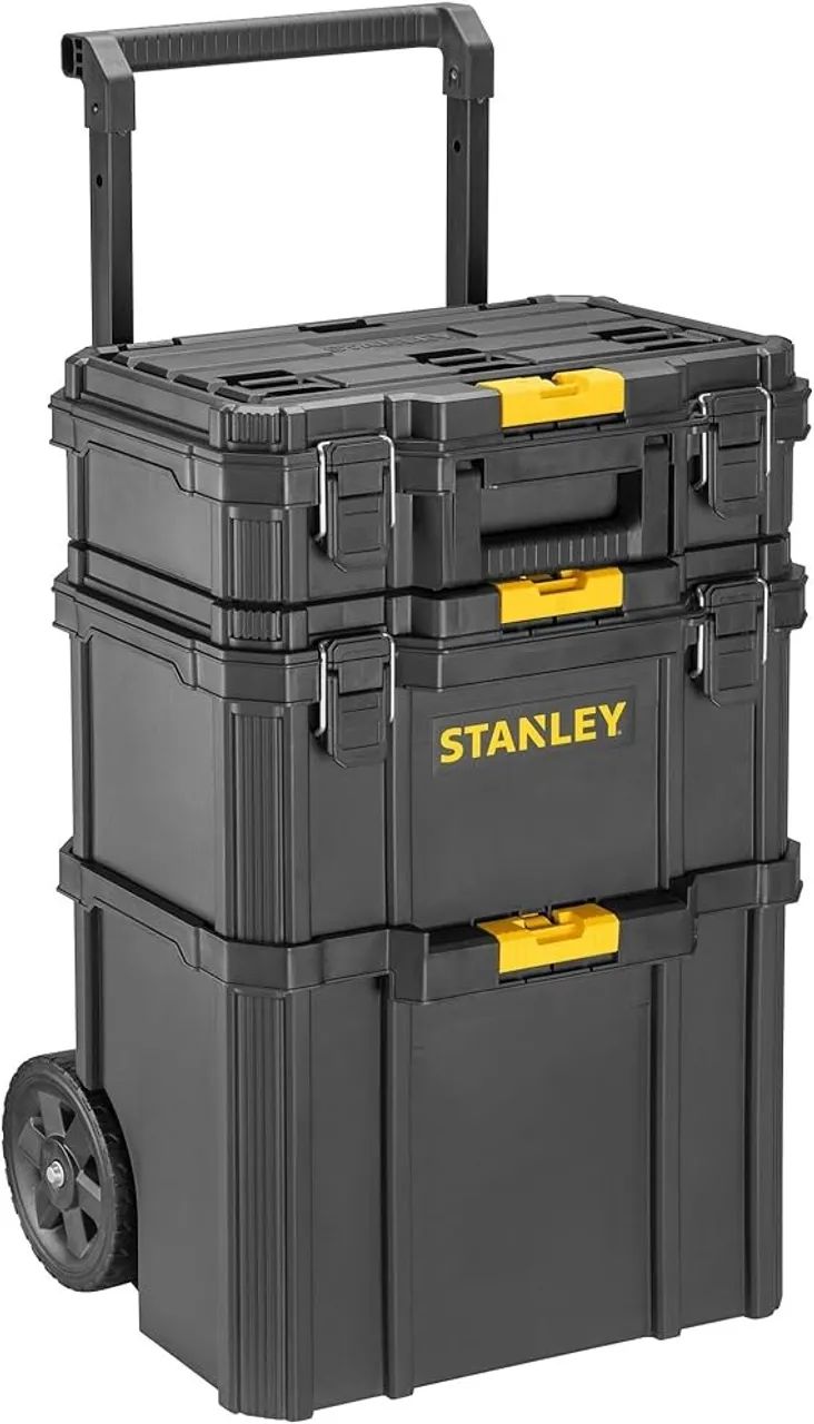 Stanley Caixa Organizadora, Ideal para Armazenar suas Ferramentas, Resistente e Prática, c - Foto 2