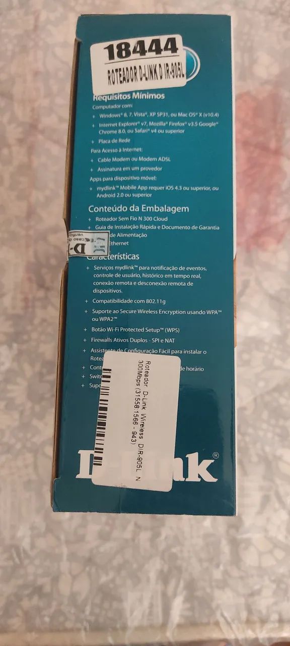Roteador Leia o Anúncio Wi-Fi D-Link Cloud N300 Sem Fio - Foto 6