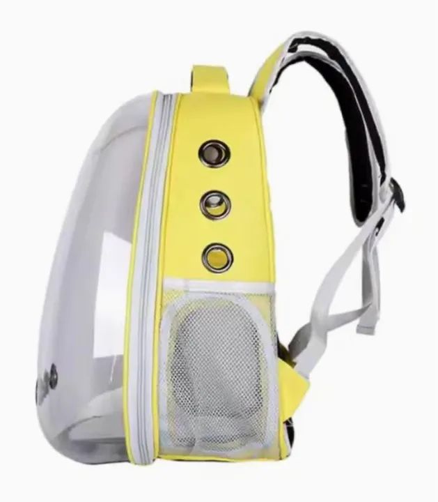 Mochila Pet Transparente para Cães e Gatos - Foto 4