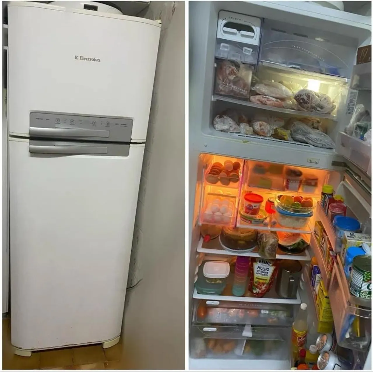 Geladeira Electrolux Duplex 430 Litros
