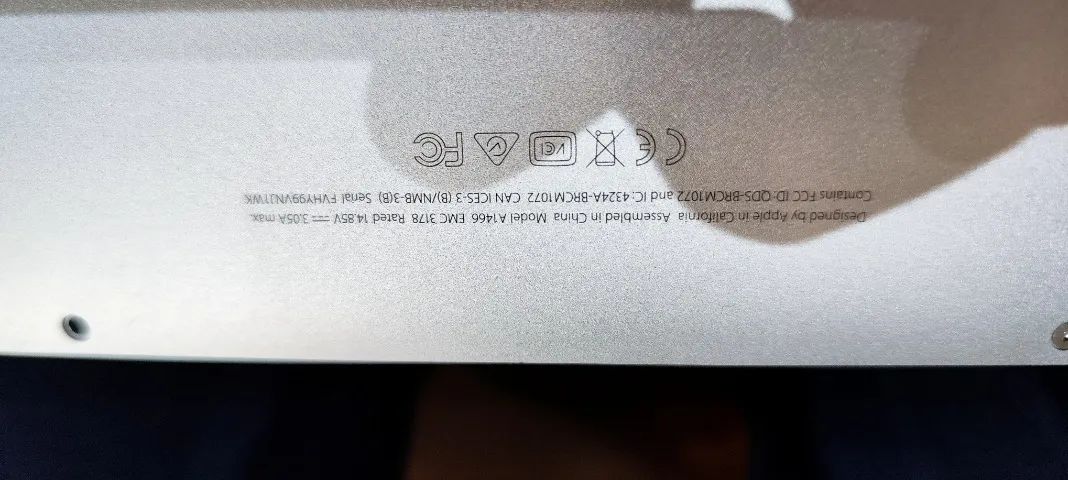 Carcaça Teclado touchpad Macbook Air 13 A1466 2017 (Usado) - Foto 3