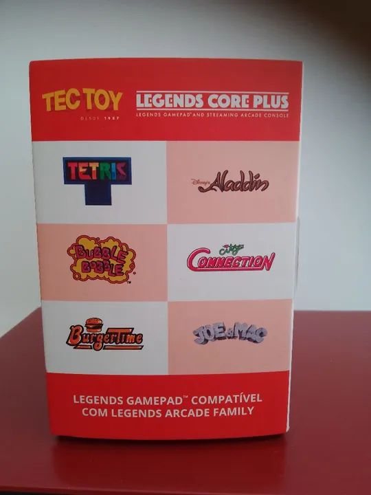 TecToy Legends Core Plus - Console de jogos retrô com 100 jogos! - Foto 2