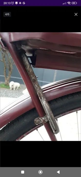 Bicicleta antiga Prosdócimo 1951 - Foto 5