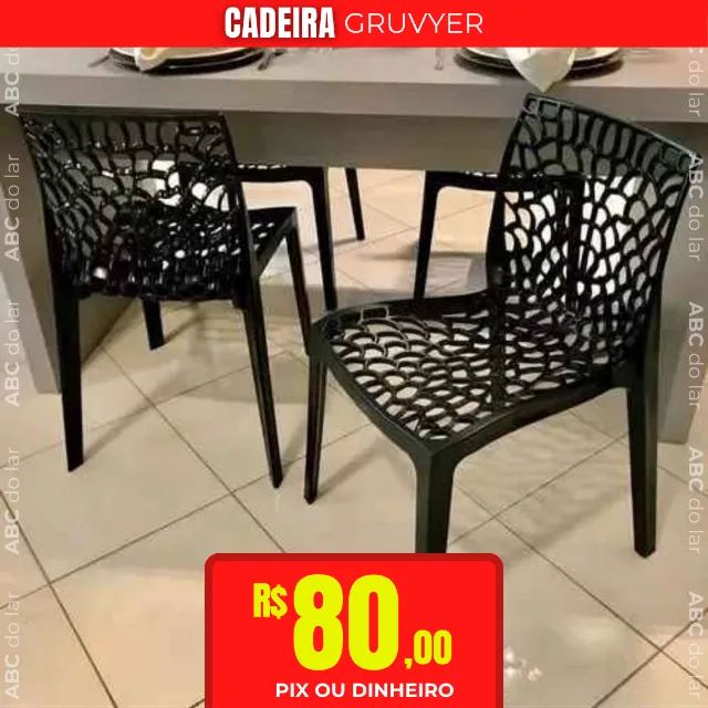 Cadeira Gruvyer Cor Preto