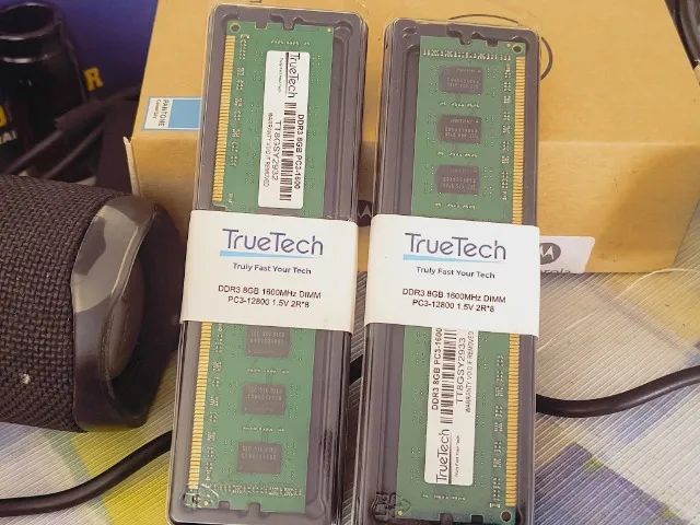 Memoria 8gb+8gb Ddr3 1600mhz Pc3 1600 Truetech (o Par) P/ PC