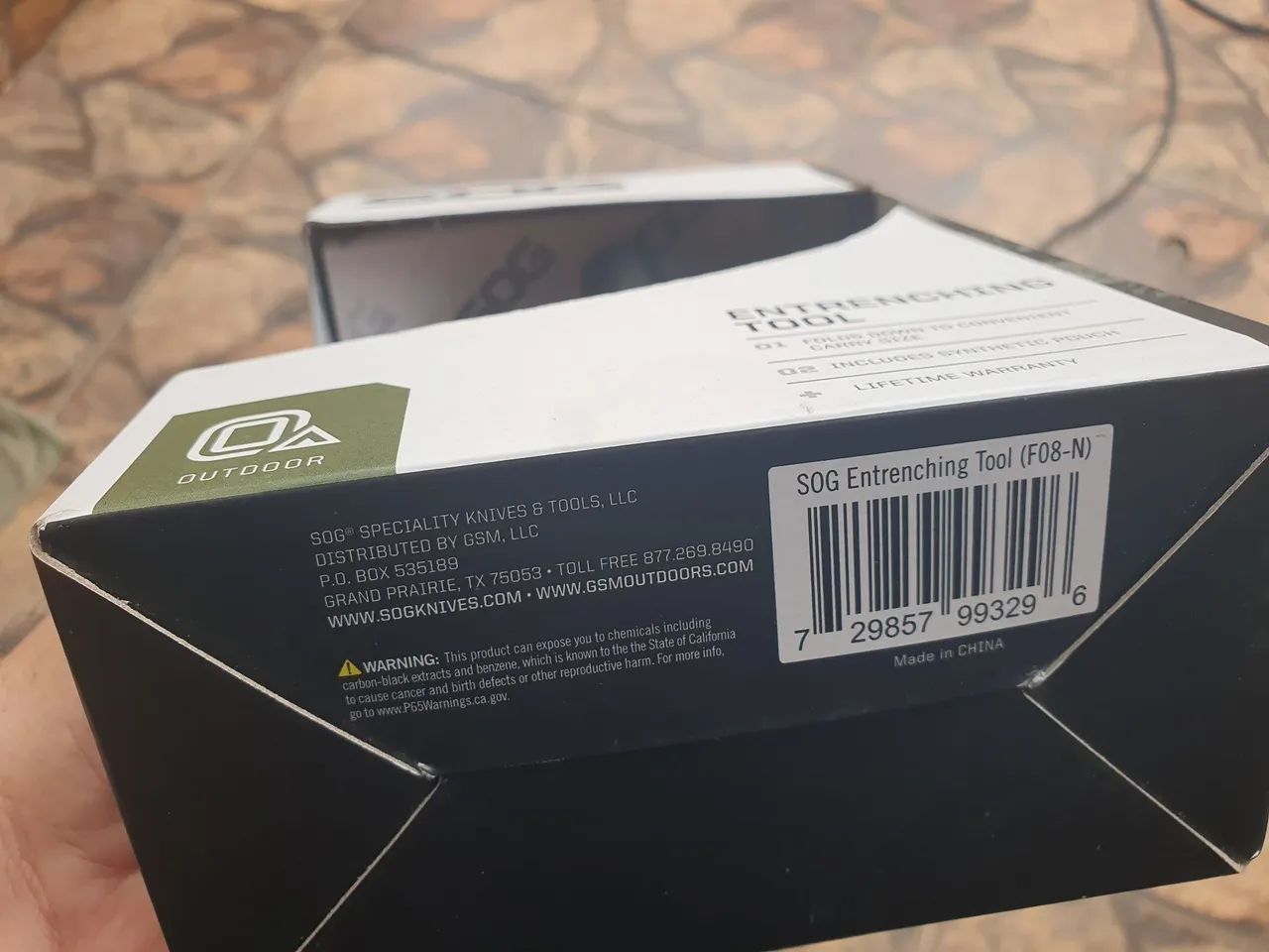 Pá Tática Dobrável SOG - Acampamento, Tática e EDC - Foto 3