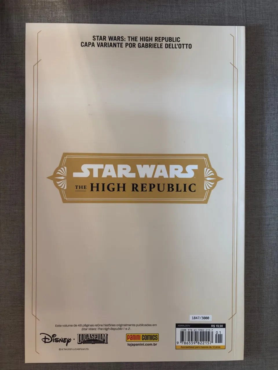 Star Wars: The High Republic - Capa Variante