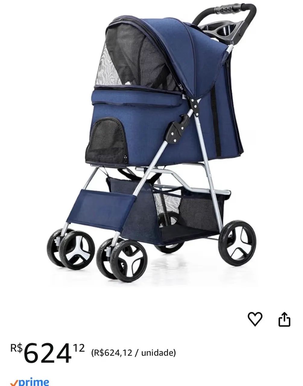 Carrinho Pet até 15kg  - Foto 5