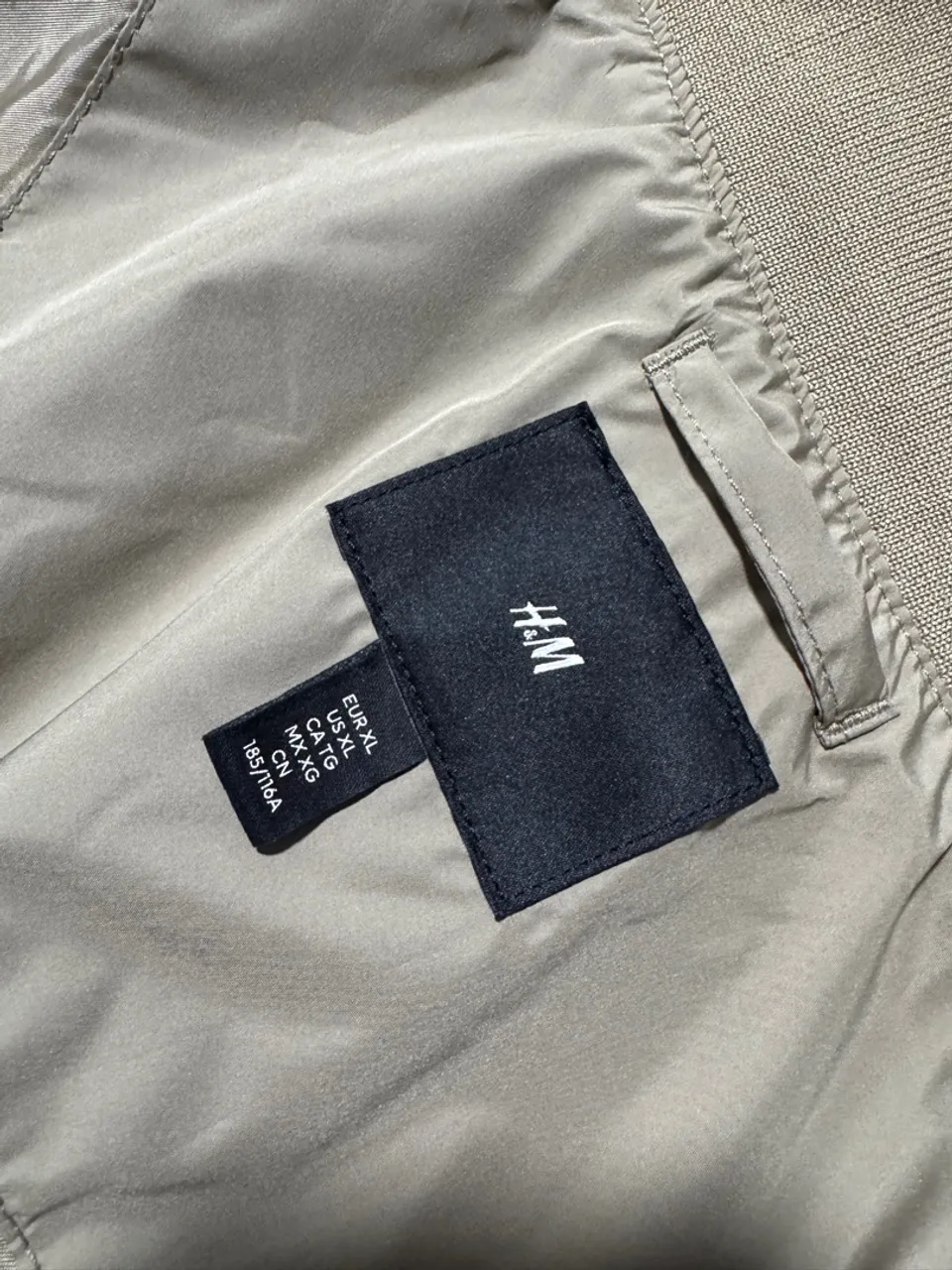 Jaqueta H&M XL - Bege