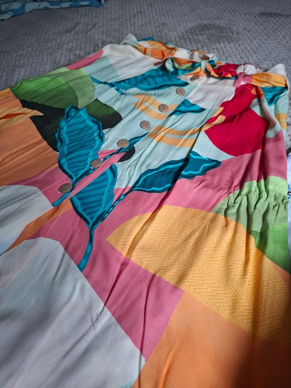 Saia Colorida clochard - Foto 4