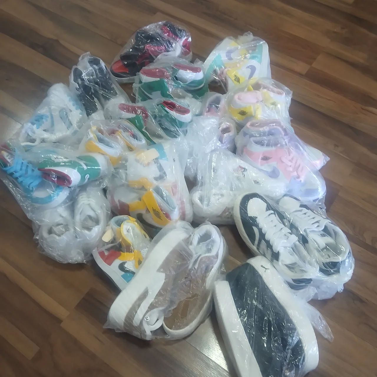 Lote Tênis Ponta Estoque Infantil  - Foto 3