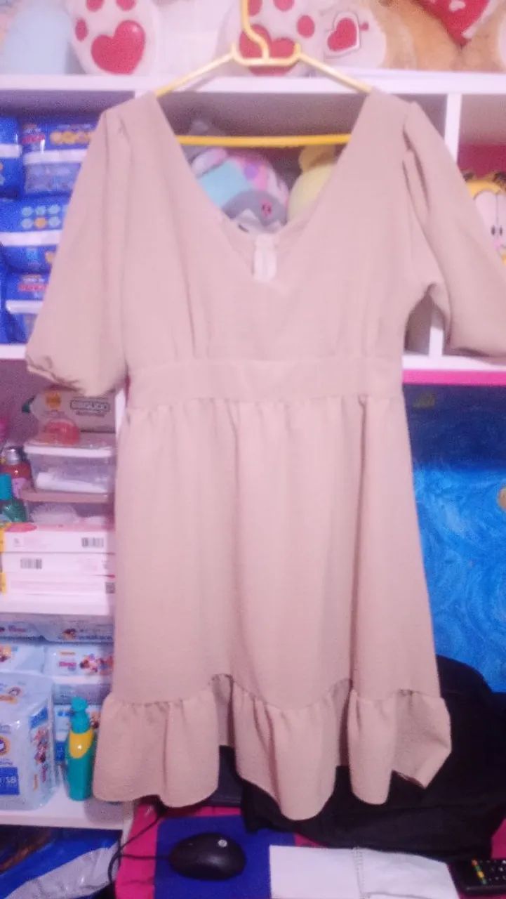 Vestido Bege