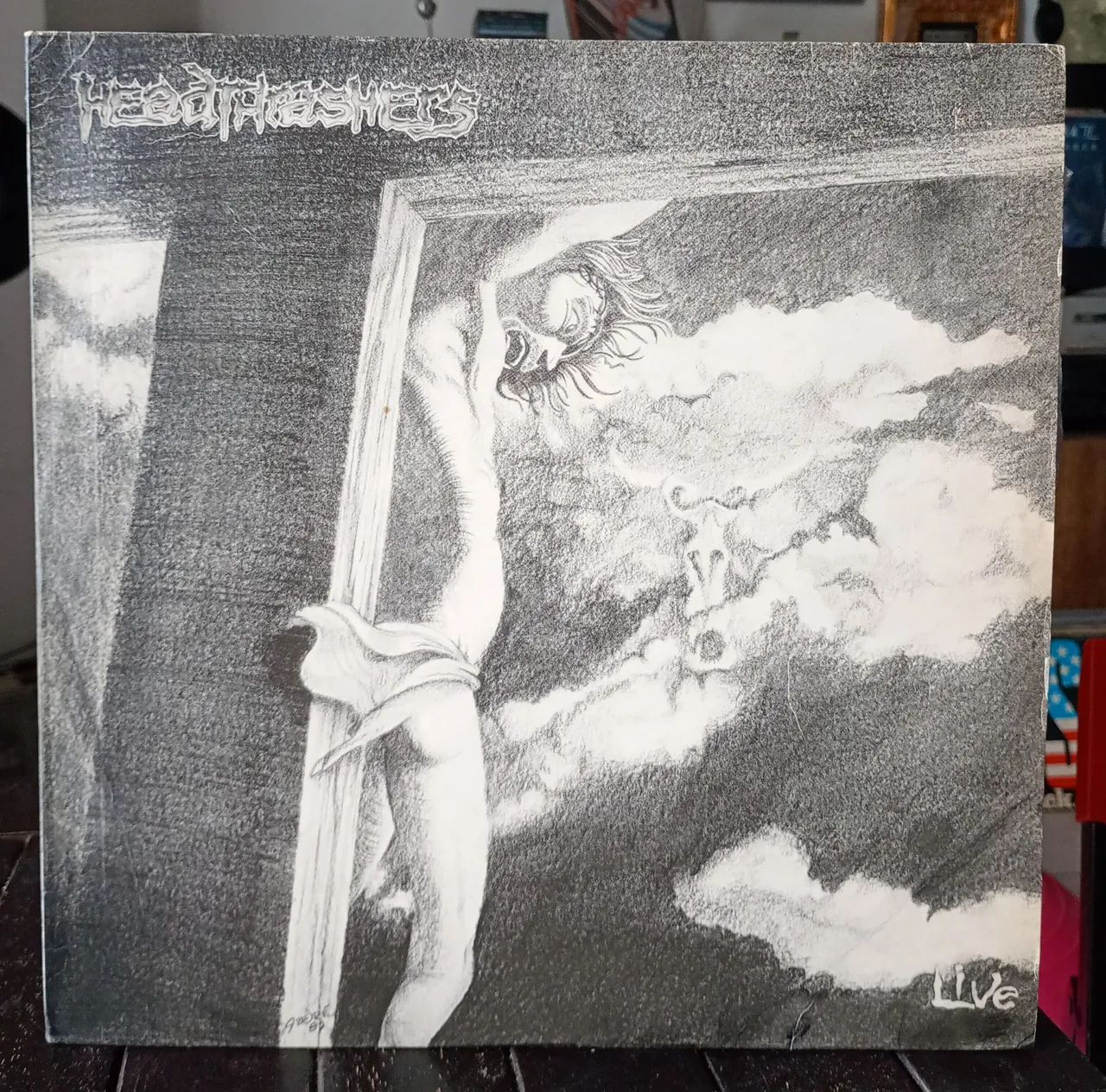 LP HEADTHRASHERS Live Com Encarte Disco De Vinil 