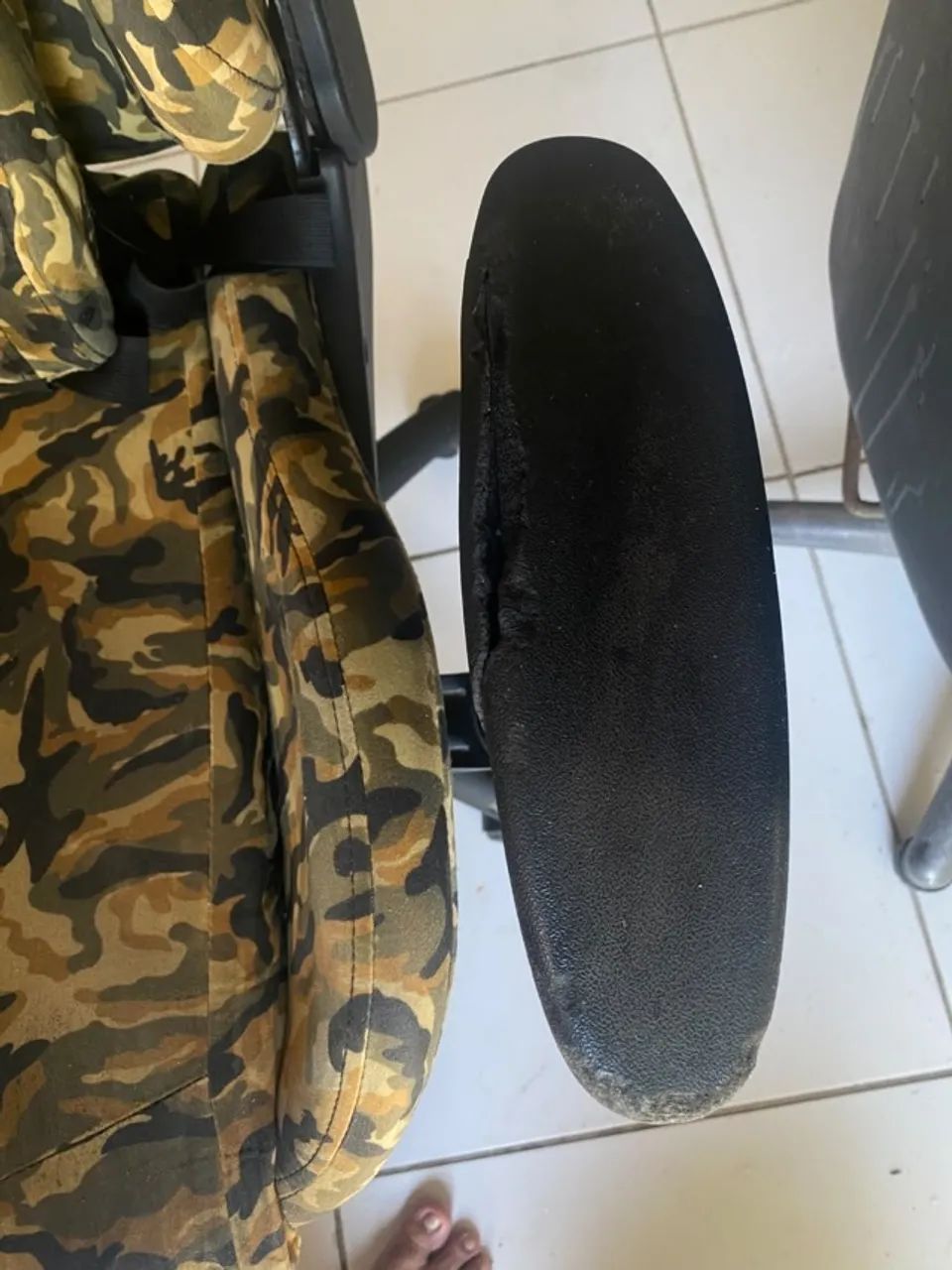 Cadeira Gamer Dazz Special Forces Camuflada Reclinável - Foto 4
