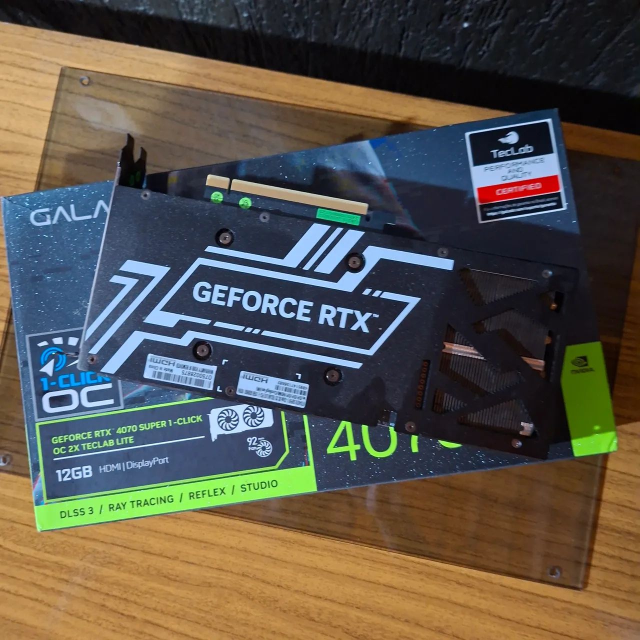 GEFORCE RTX 4070 SUPER 12GB - Foto 4