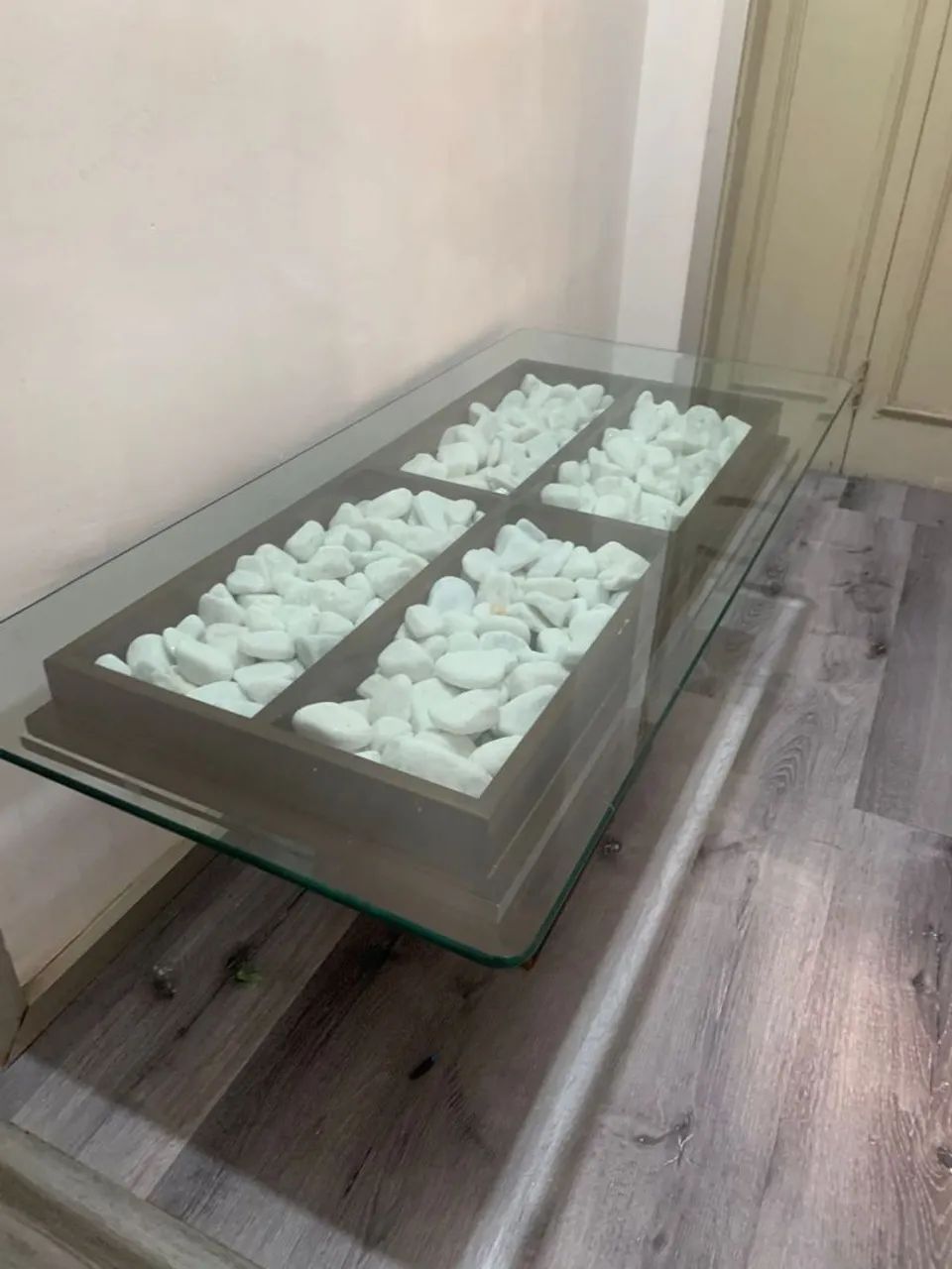 Mesa de centro madeira maciça 