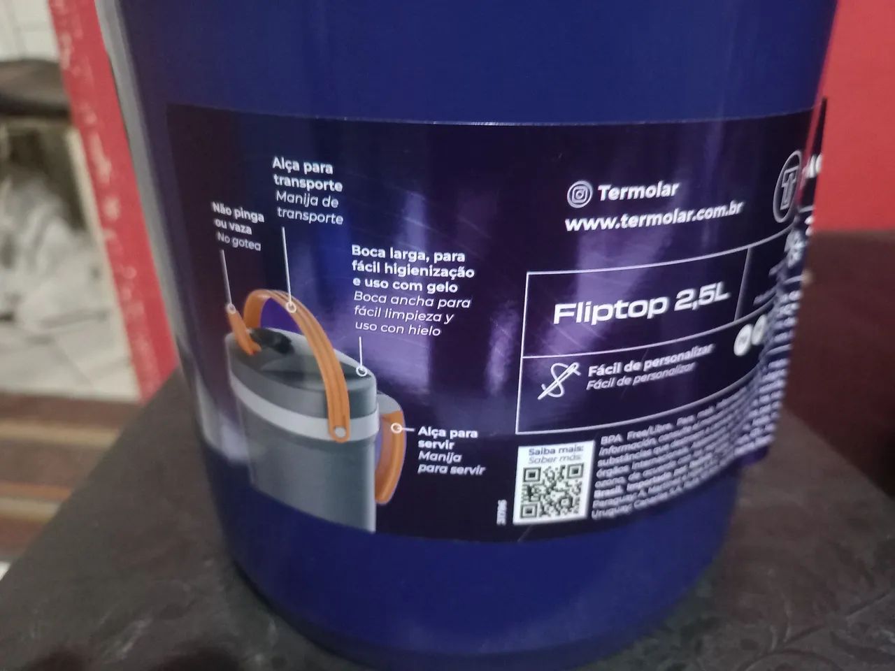 Vendo dois termos termolar 2.5 litros nova - Foto 2