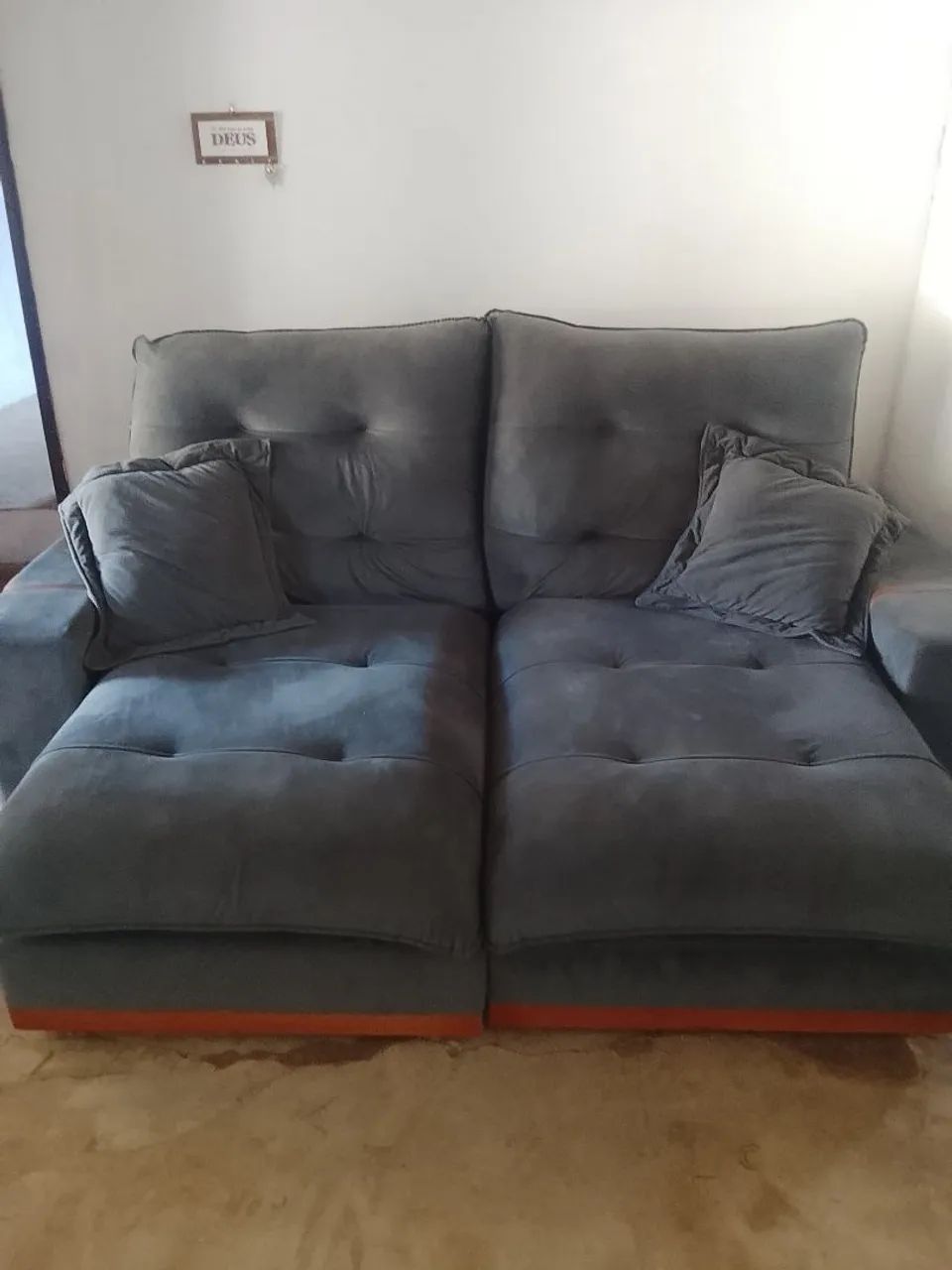 Sofa Reclinável pouquíssimo uso, ótimo estado!!! - Foto 2