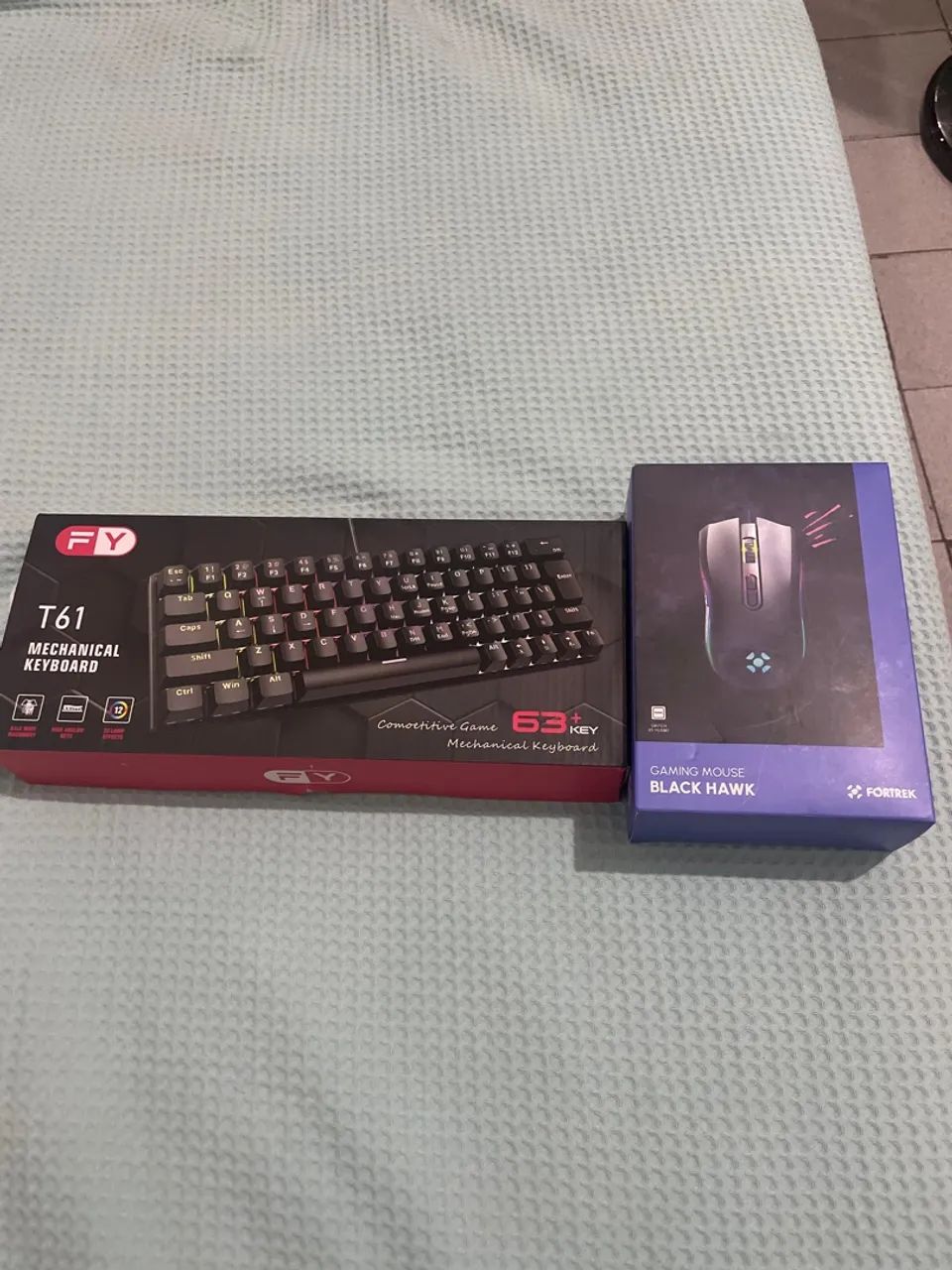 Teclado e mouse gamer 