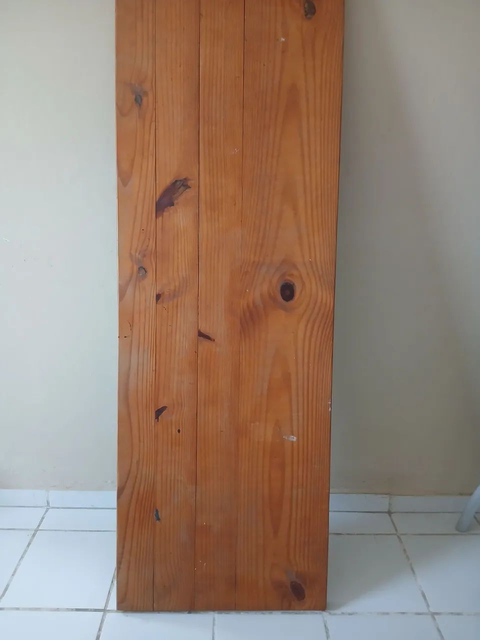Base para mesa de madeira