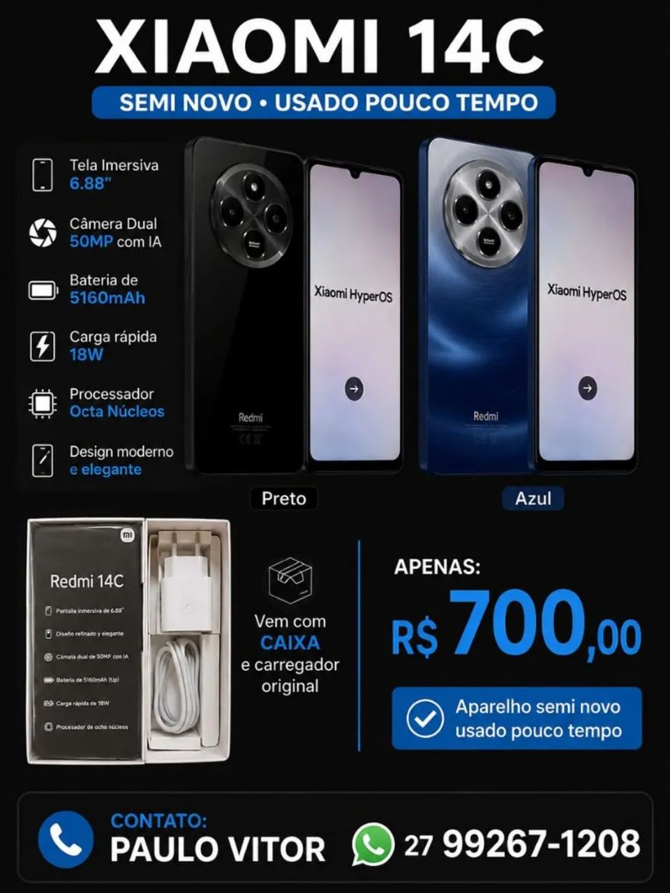 Celular redimi 14C 