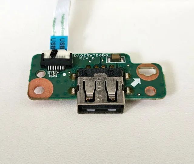 Placa USB Lateral Notebook Acer Aspire E5-574g - DAOZRWTB6B0 - Foto 3