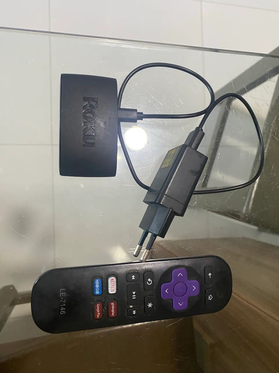 Aparelho Roku defeito