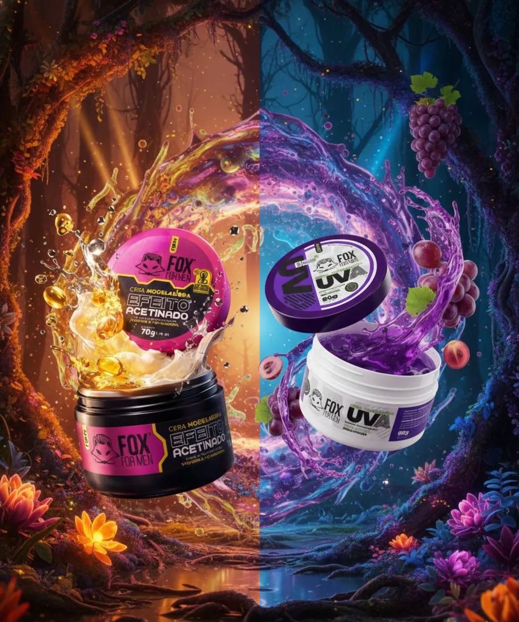 POMADAS PARA CABELO?