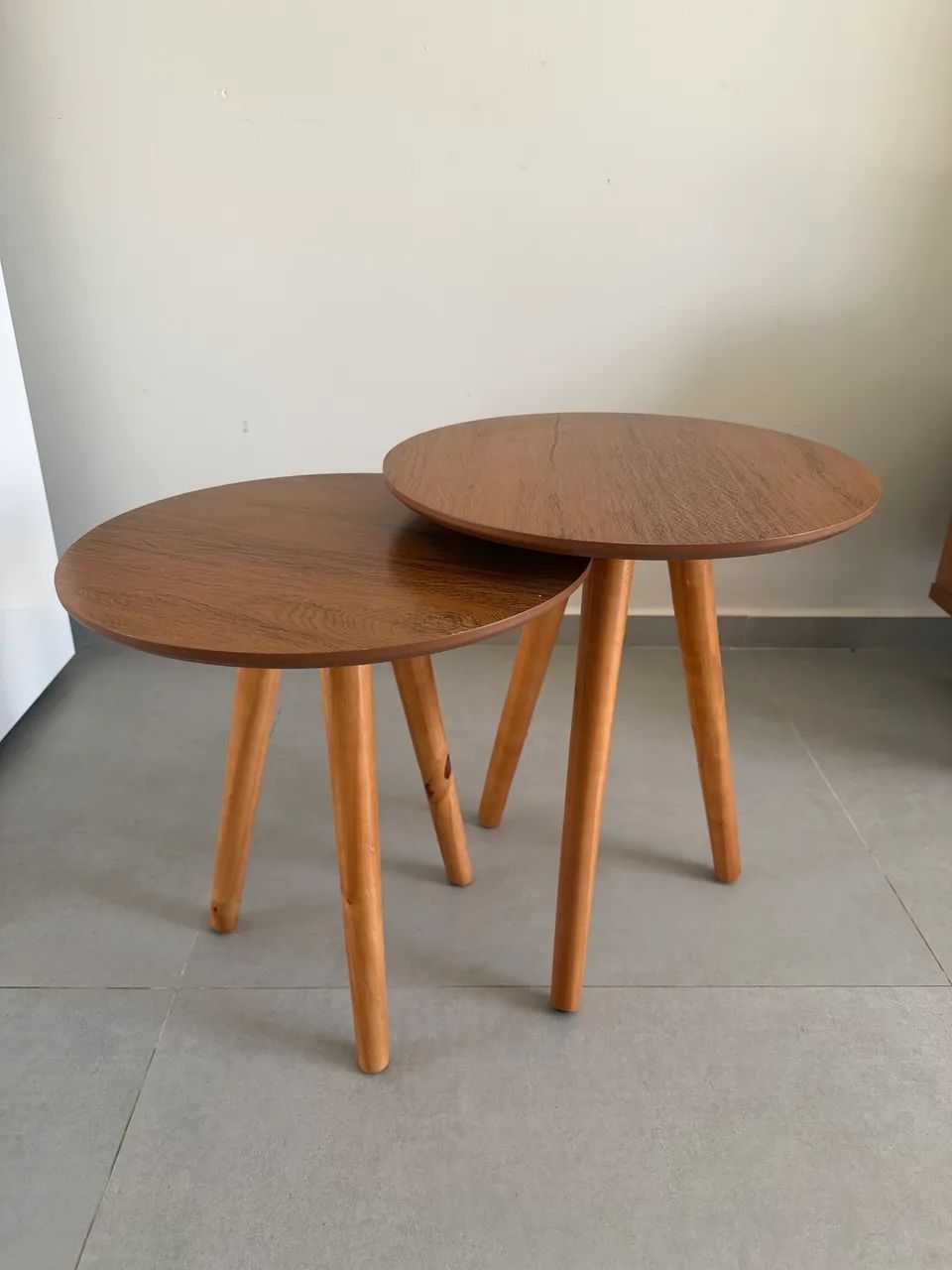 Mesinha lateral dupla 