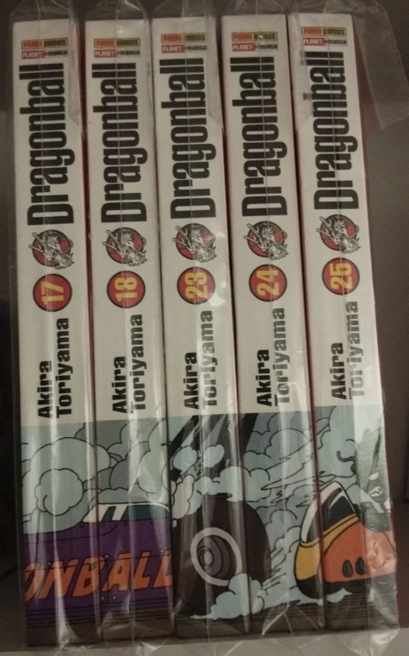 Dragon Ball Edição Definitiva - Volumes 17, 18, 23, 24 e 25
