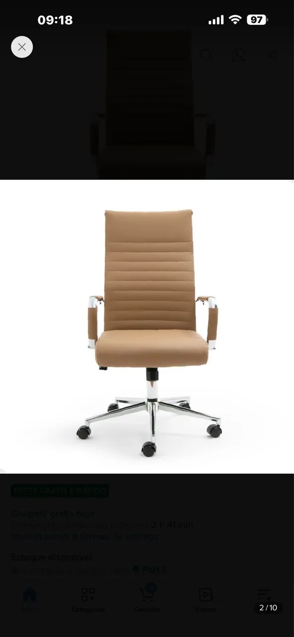 Cadeira ergonômica  - Foto 3